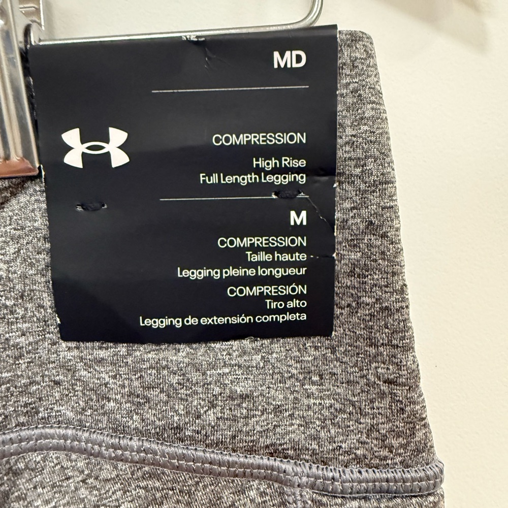 Under Armour Heathered Gray Compression Leggings